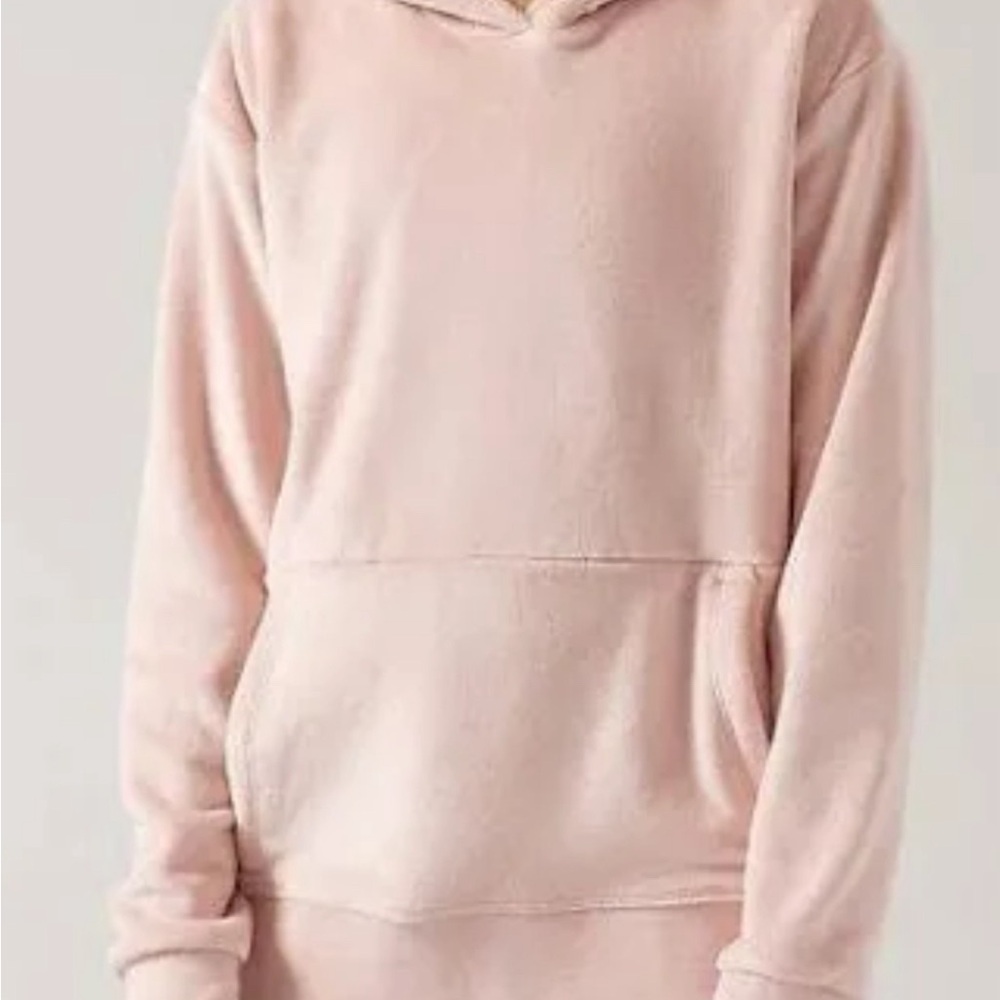 Athleta Light Pink Feelin Good Hoodie